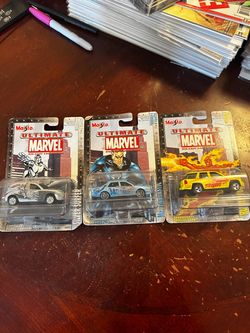 Maisto Ultimate Marvel Die-Cast Collection SEALED LOT