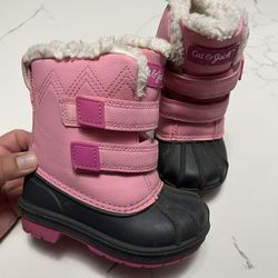 Cat & Jack Pink Snow Boots 