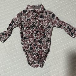 CODY JAMES 6-9 Month Bodysuit Shirt