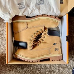 8.5/10 Timberland 6” Steel Toe Waterproof Pros