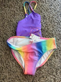 Kids bathing suit with tags
