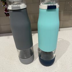 Ello 24 ounce glass bottles- 2 count