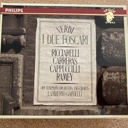 Verdi: I Due Foscari  Boxed set 2 CDs and a Booklet  (Philips)  Like new 