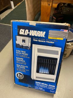 Glo-Warm Natural Gas Never Been Out Of Box ! Cost $169 + tax New