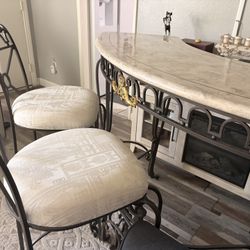 Bar Table With Two Chairs