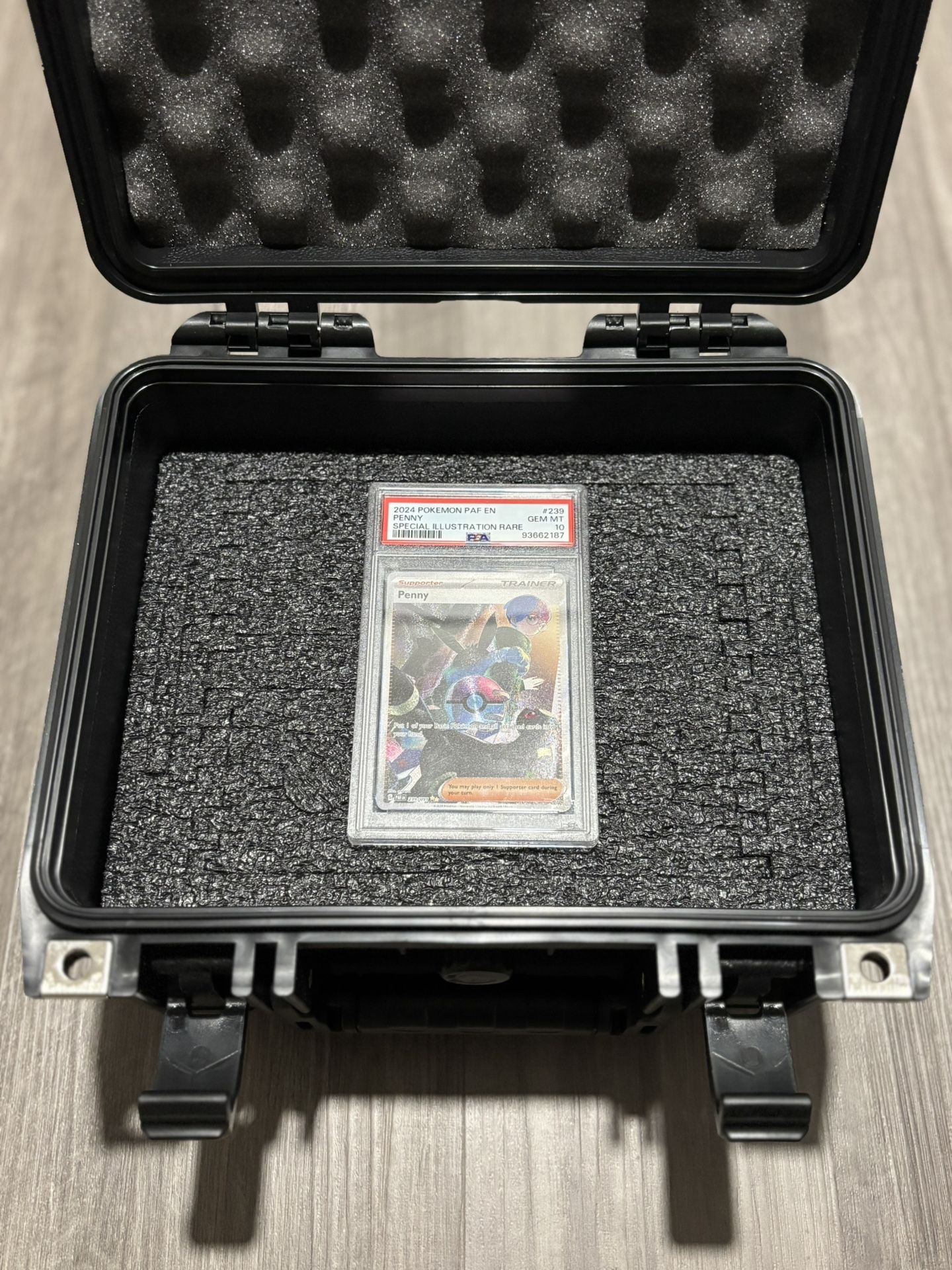 Pokemon Paldean Fates Penny #239 SIR - PSA 10