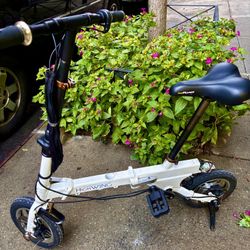 SMALLEST folding ebike no battery- CLEAN - original $1300