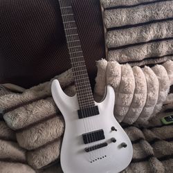 Schecter 7 String Guitar 