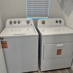 Washer and dryer + kitchen appliances set