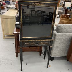 Standing Black Display Case