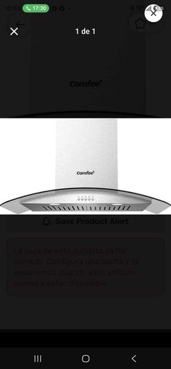 Comfe range hood
