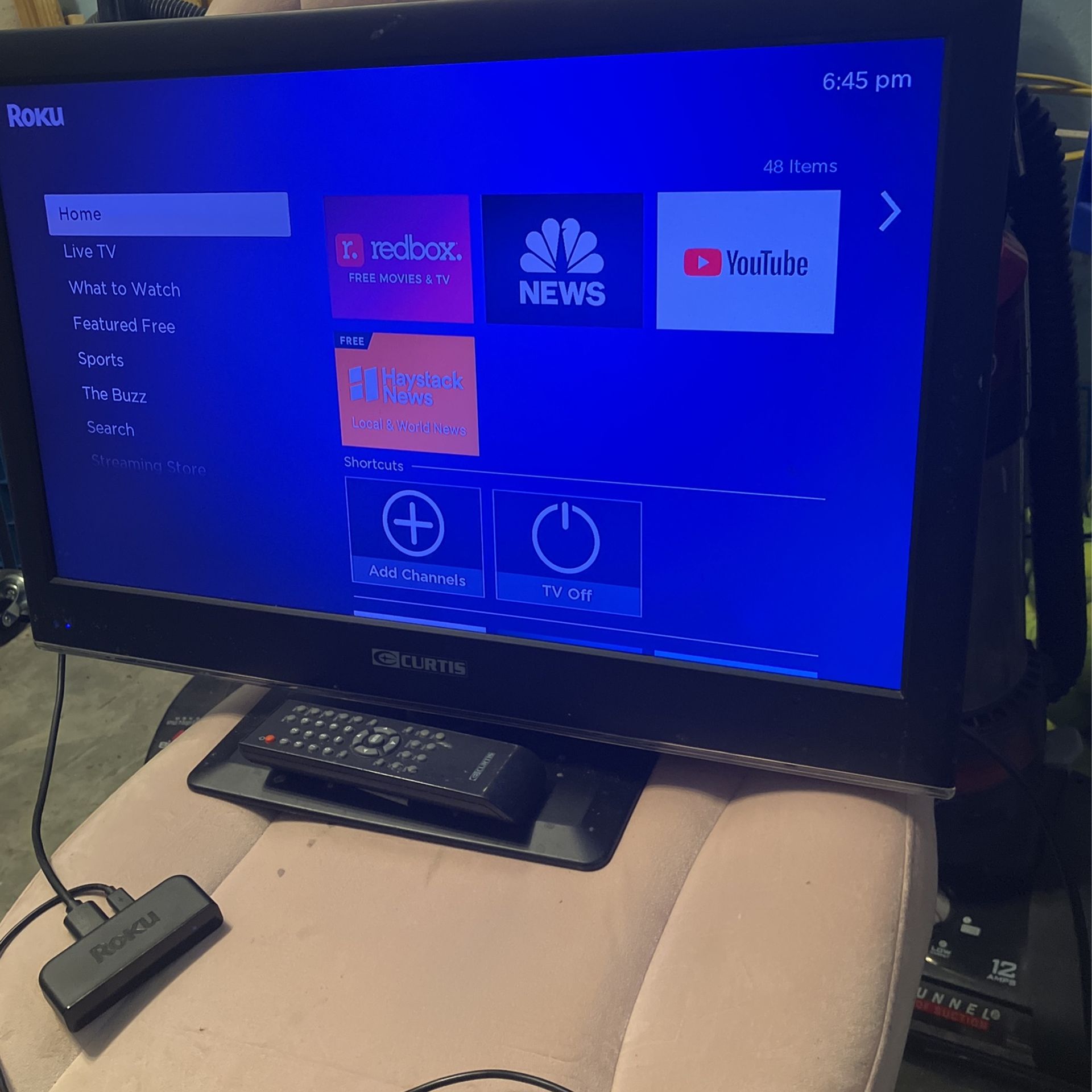Curtis 21.5-W X 11.5-H Inch HD Flat Tv