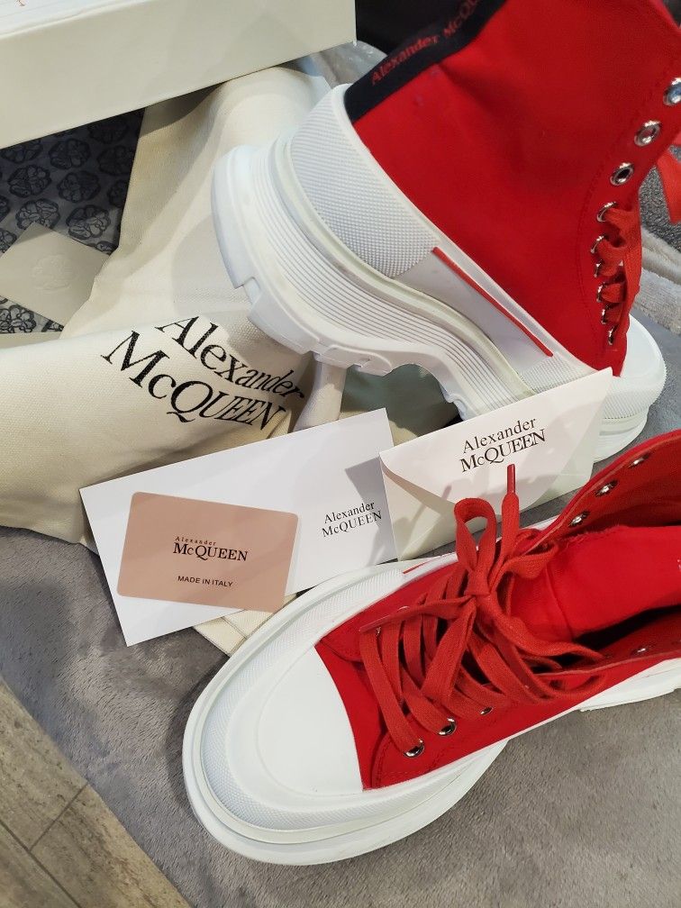 Alexander McQueen High Top Shoes