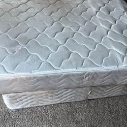 Full Mattress  And Box Spring 