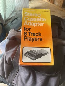 8 track cassette adapter