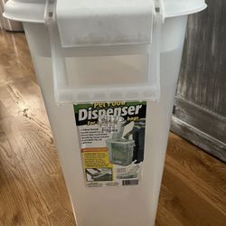 50 Qt. Pet Food Storage.