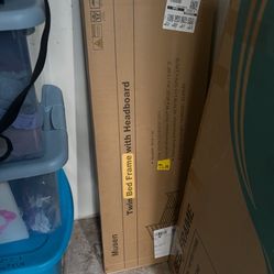 Pink Twin Size Bed Frame 