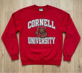 Cornell University Red Crewneck Sweatshirt