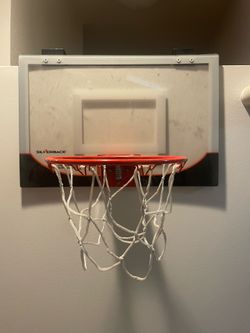 Indoor basketball hoop