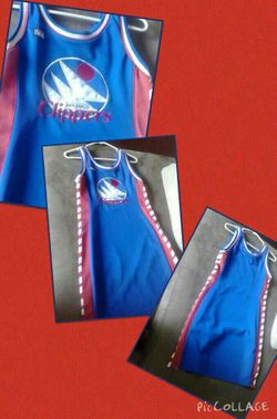 Clippers jersey dresss...sz.m