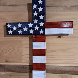 Cross (American Flag)