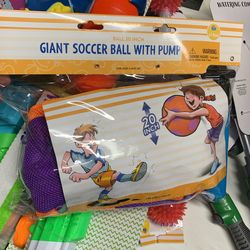 Giant Soccer Ball With Pump