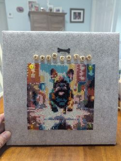 French Bulldog Hanging Decoration - Handmade