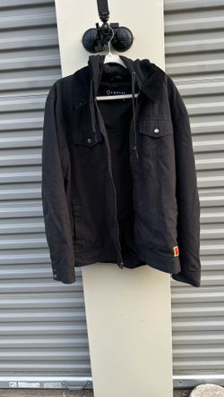 Empyre Hooded Workwear Jacket – Black
