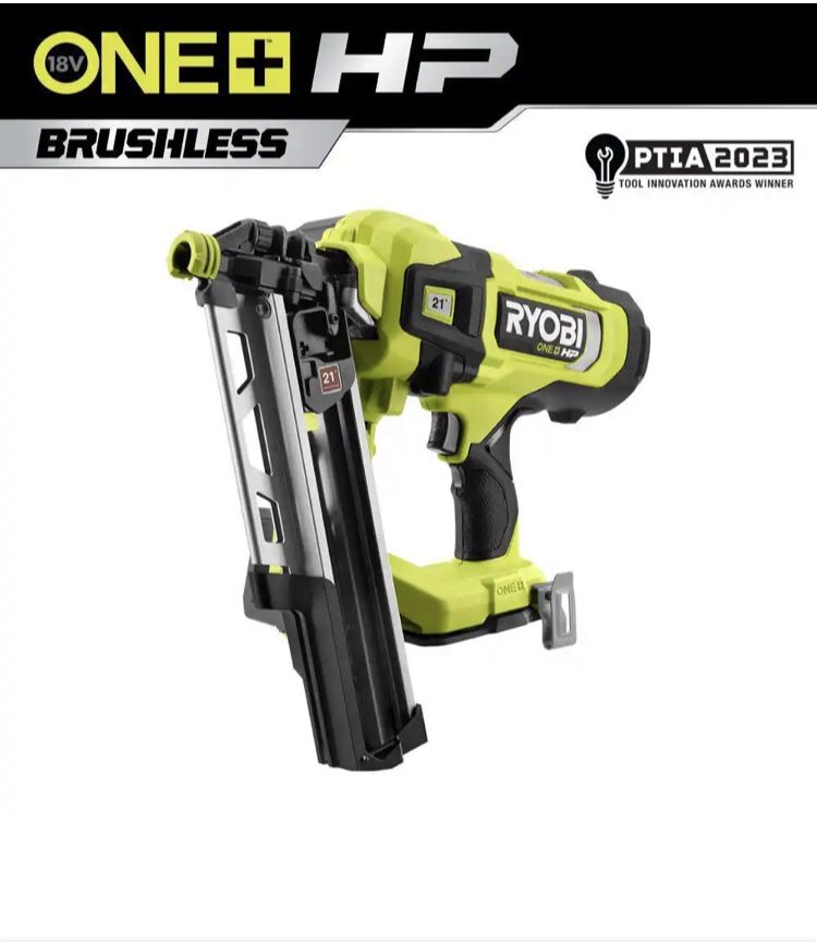 ONE+ HP 18V Brushless Cordless AirStrike 21° Framing Nailer (Tool Only)