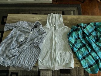 Boys shirts and sweater