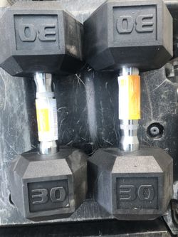 Set of 30lb dumbbells