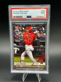 2018 Topps Now Shohei Ohtani #692 PSA 9