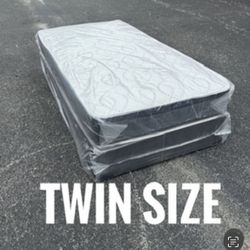 New Twin Size Mattress And Box Spring Set // We Offer  🚚