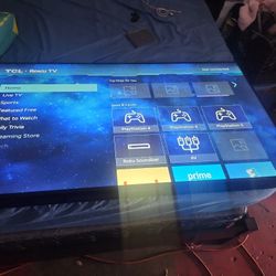 55" TCL 4k Tv