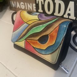 Beautiful Colorful Leather Wallet