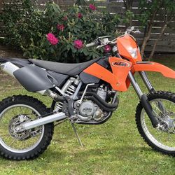 2002 KTM 520exc Motorcycle Low Hours