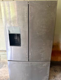 Whirlpool French Door Refrigerator Stainless Steel