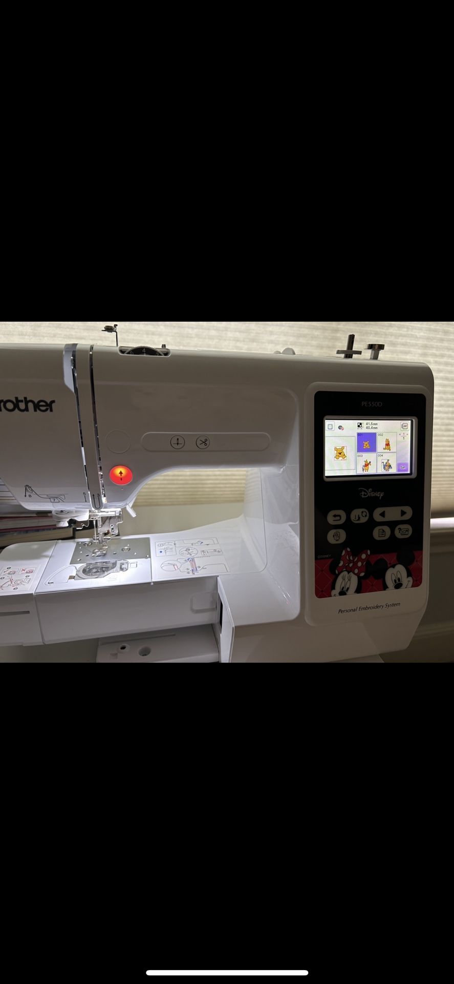 Brother Embroidery Machine PE550D