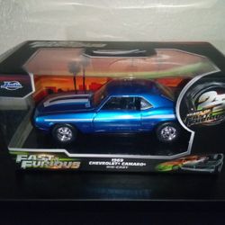FAST & The Furious Jada 1969 Chevy Camaro!
