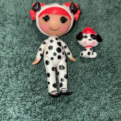 Lalaloopsy Mini Doll Ember  Flicker  N Flame  & Pet
