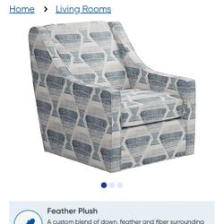 Bedford Park Rooms To Go Swivel Chair