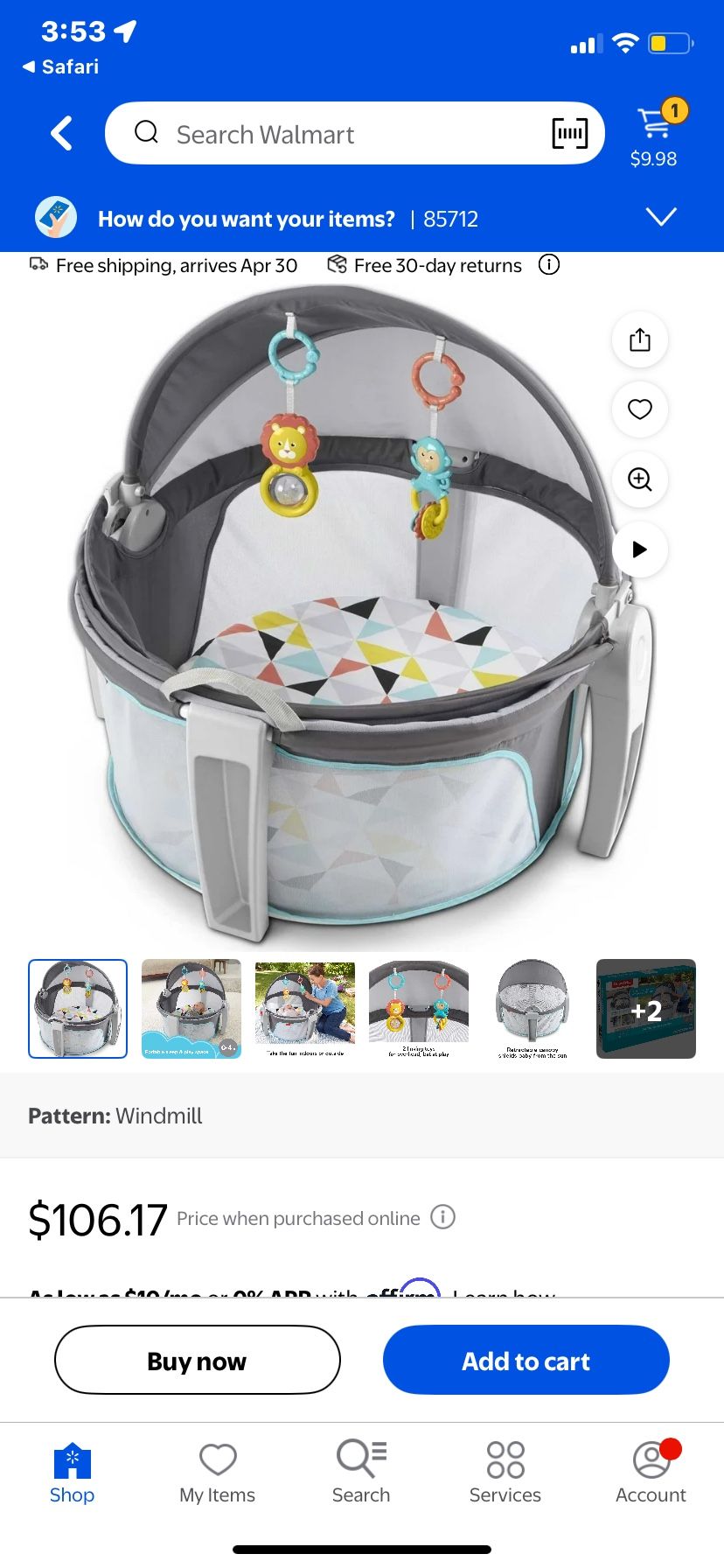 Baby Dome Bassinet