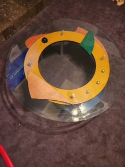Round glass table