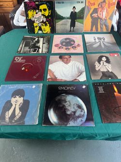 16 Vinyl records 1980’s