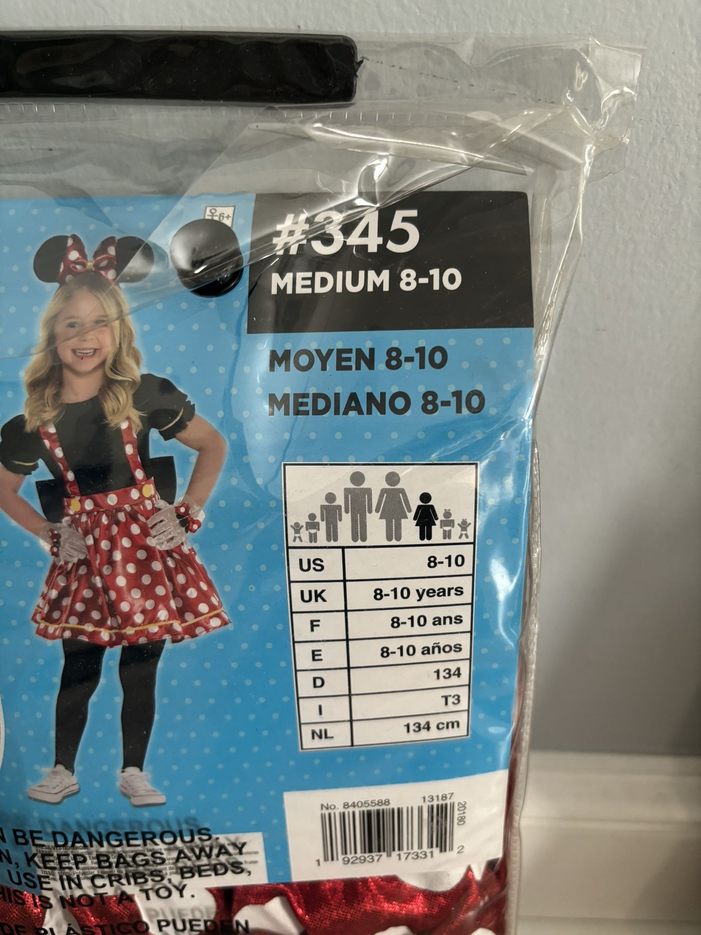 Halloween Costume, Minnie Mouse