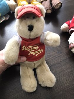 Starbucks team bearista plush collectible