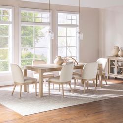 Weathered Mango Extension 7pc Dining Set