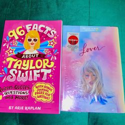 2 Pcs Taylor Swift Lover Target Exclusives vol 3/ 96 Facts paperback