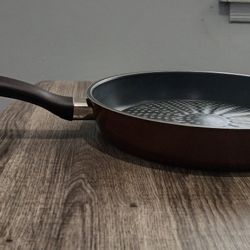 HAPPYCALL. Diamond Nonstick IH Induction. Brown/Smoky Gray. 11.5" Frying Pan.