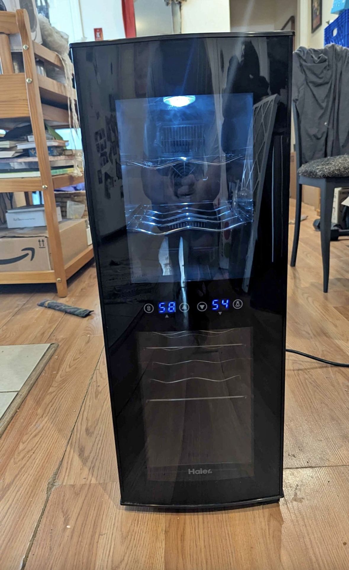 Haier 12-Bottle, dDual-Zone Wine Cellar